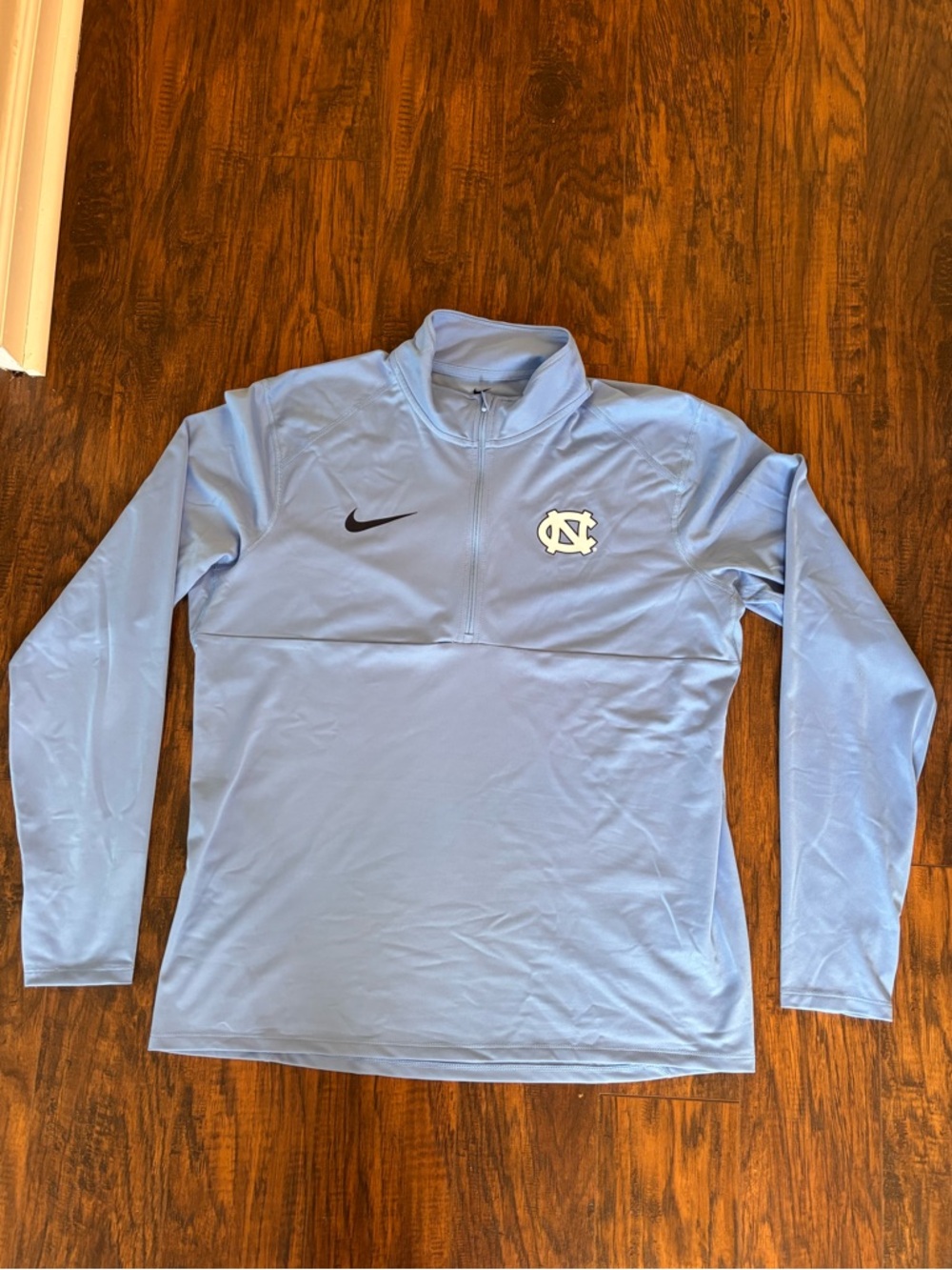 Nike Carolina Blue North Carolina UNC Tar Heels Quarter-Zip Pullover